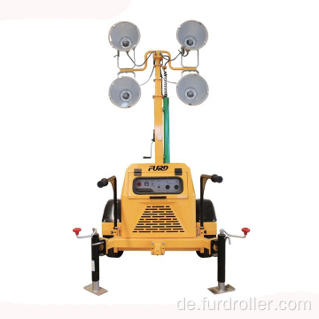 Silent Mobile Lighting Tower mit 3 kW Dieselgenerator Preis FZMT-400B